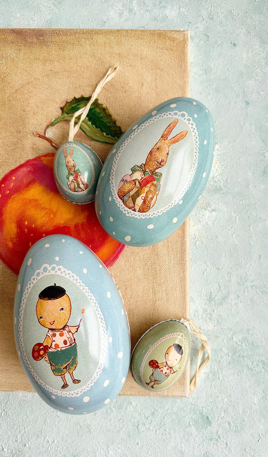 Mini Easter Metal Egg - 2014