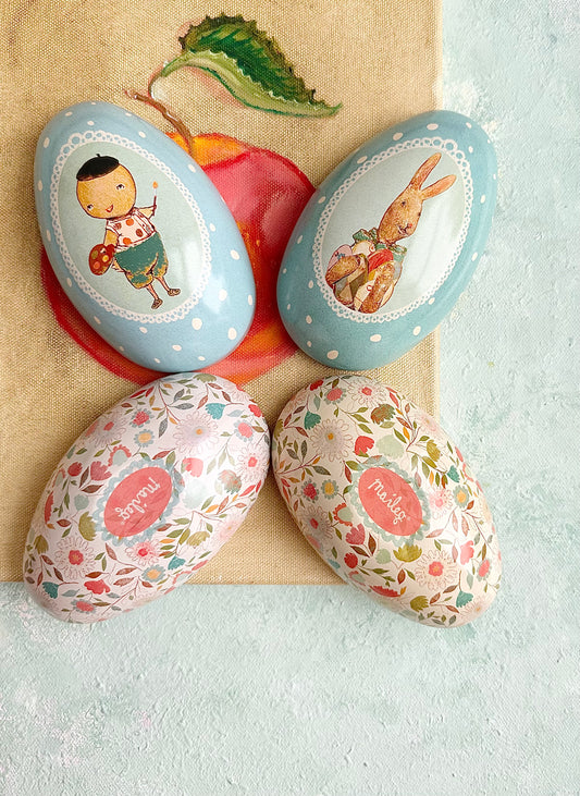 Large Easter Metal Egg - 2014