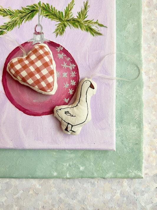 Printed Christmas Animal Ornament - 2010