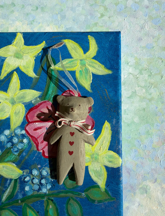 Wooden Teddy Bear - 2010