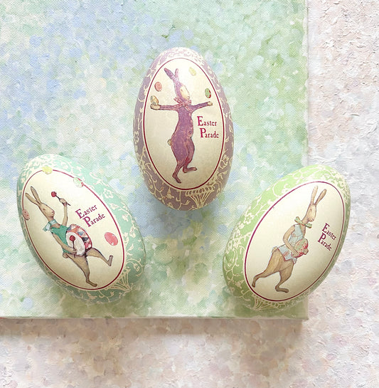 Large Easter Metal Egg - 2006