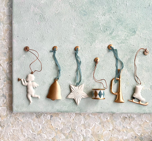 Christmas Metal Ornament in Box - 2016