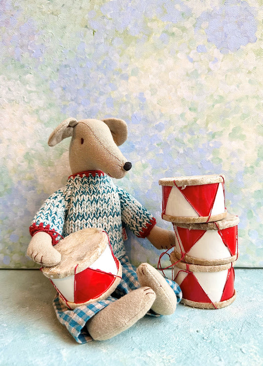 Miniature Vintage Drum