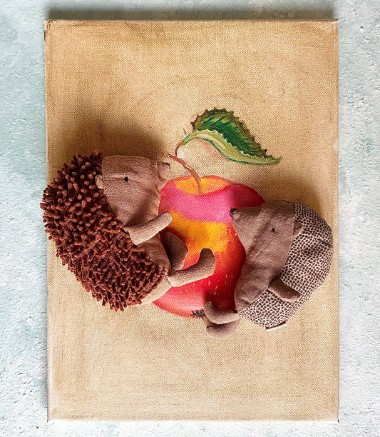 Little Hedgehog in Leaf - 2016