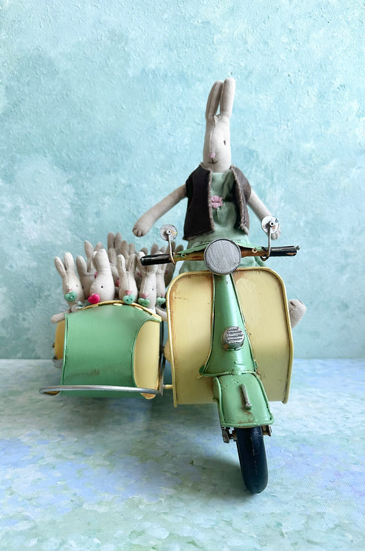 Miniature Vintage Scooter