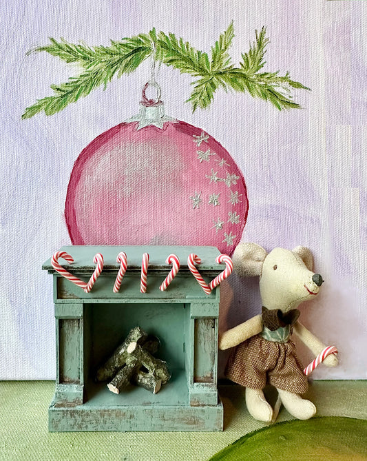 Set of Christmas Candy Canes