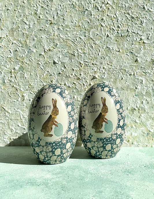 Large Easter Metal Egg - 2019