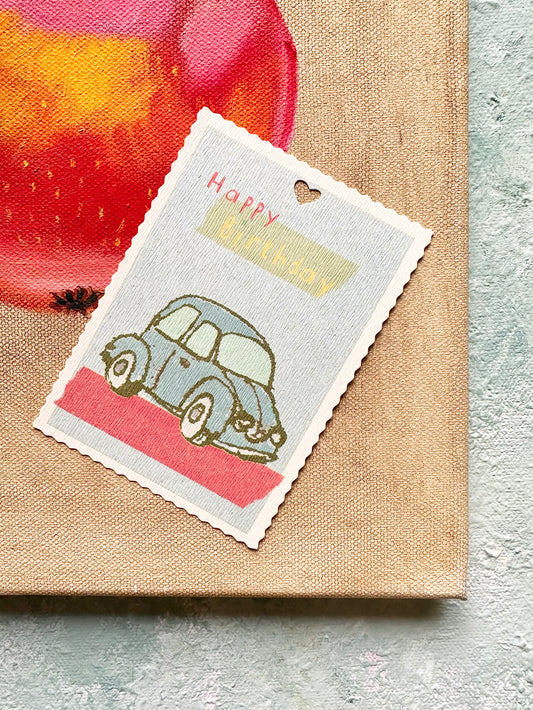 Mini Card "Birthday Car" - 2011