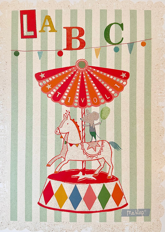 Poster: "Mouse on Carousel" - 2010