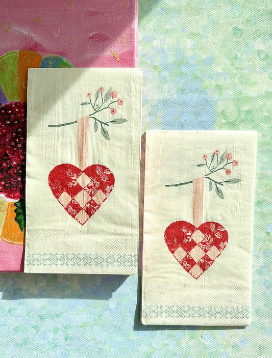 Christmas Napkins: “Heart” - 2012