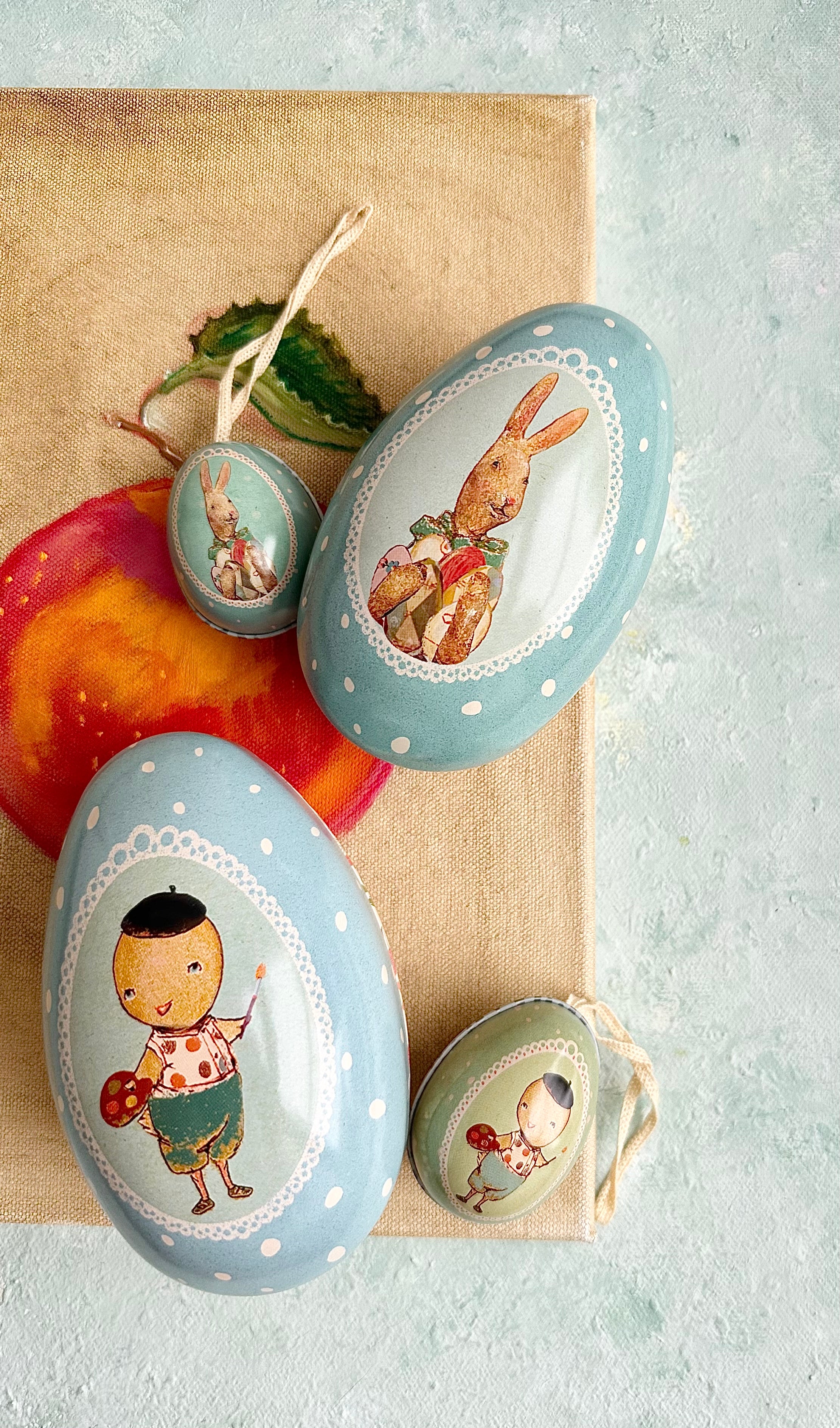 Mini Easter Metal Egg - 2014