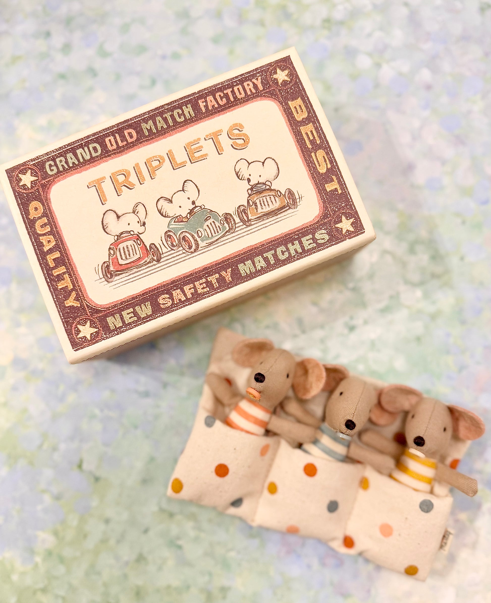 Baby Triplets in Matchbox - 2021