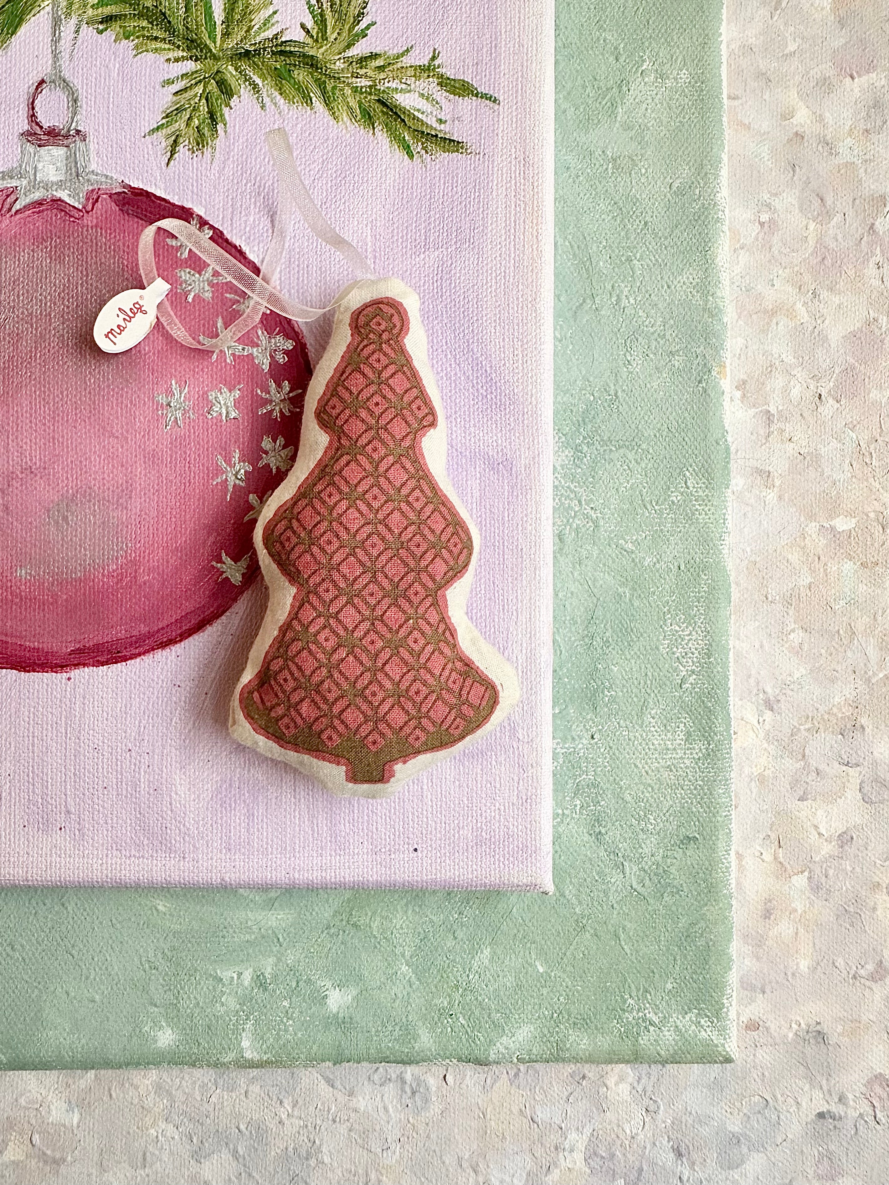 Printed Christmas Tree Ornament - 2010