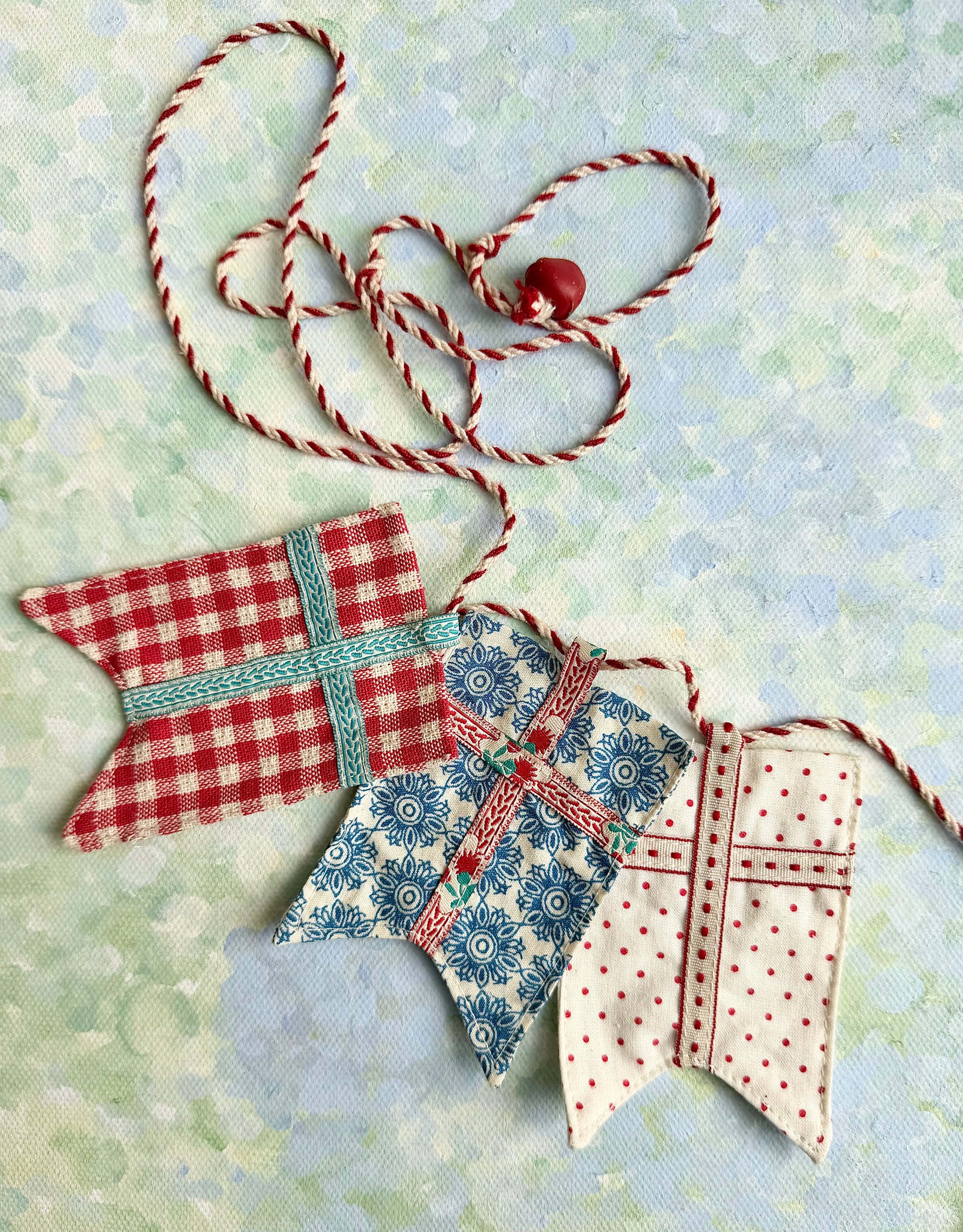 Flag Garland in Tin - 2009