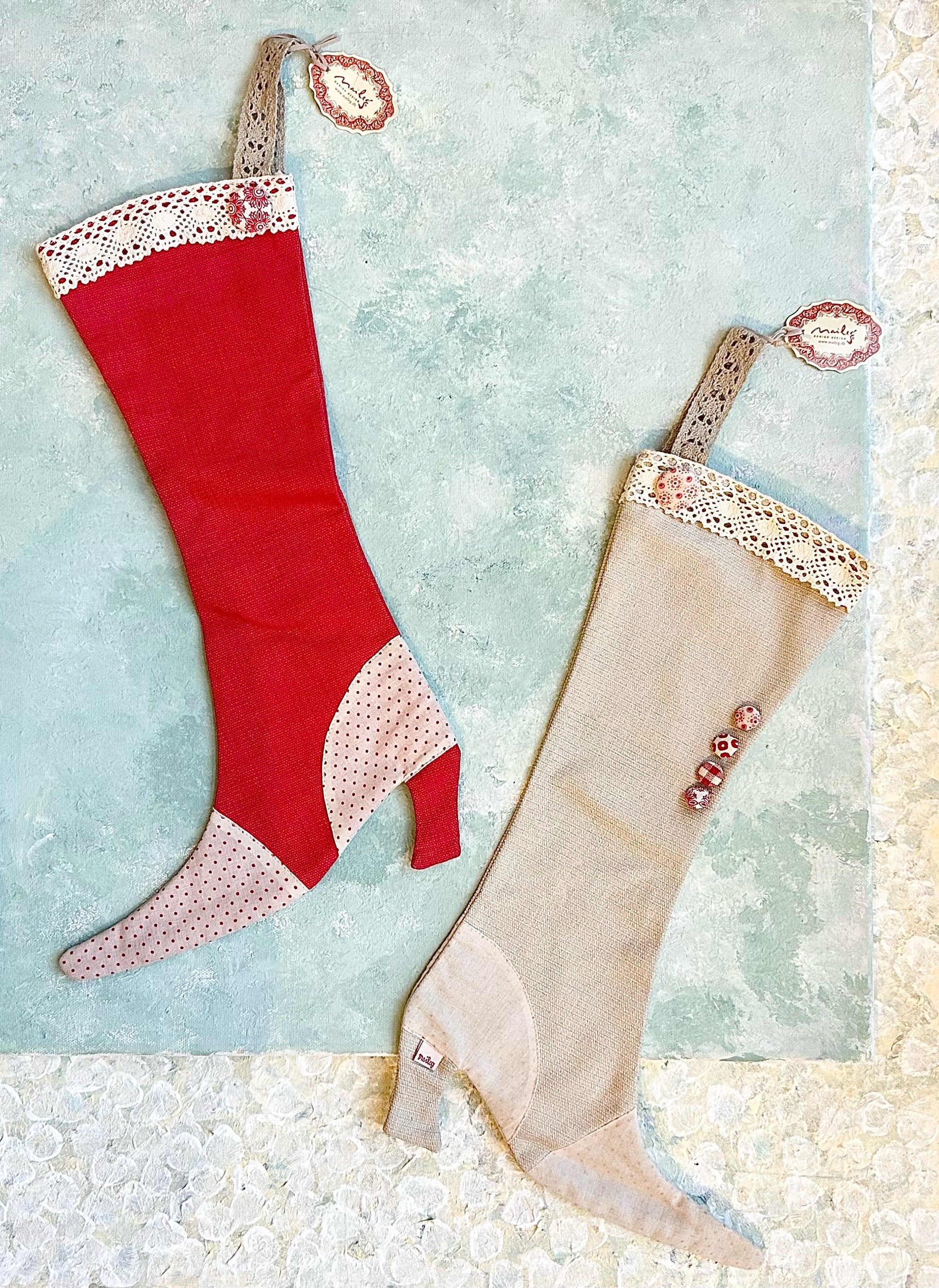 Large Christmas Sock Boot - 2009