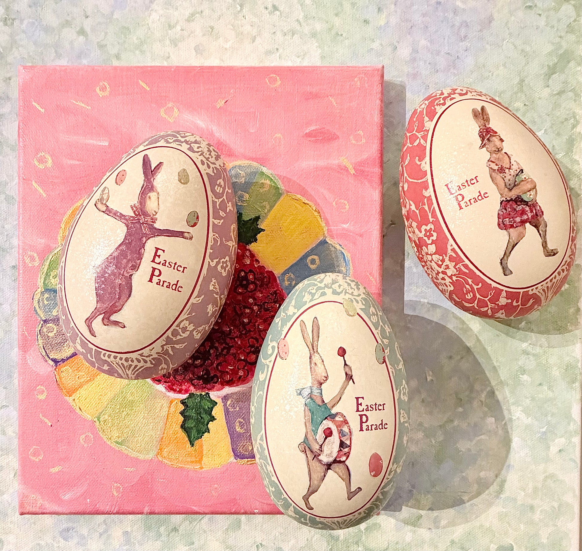 Large Easter Metal Egg - 2006