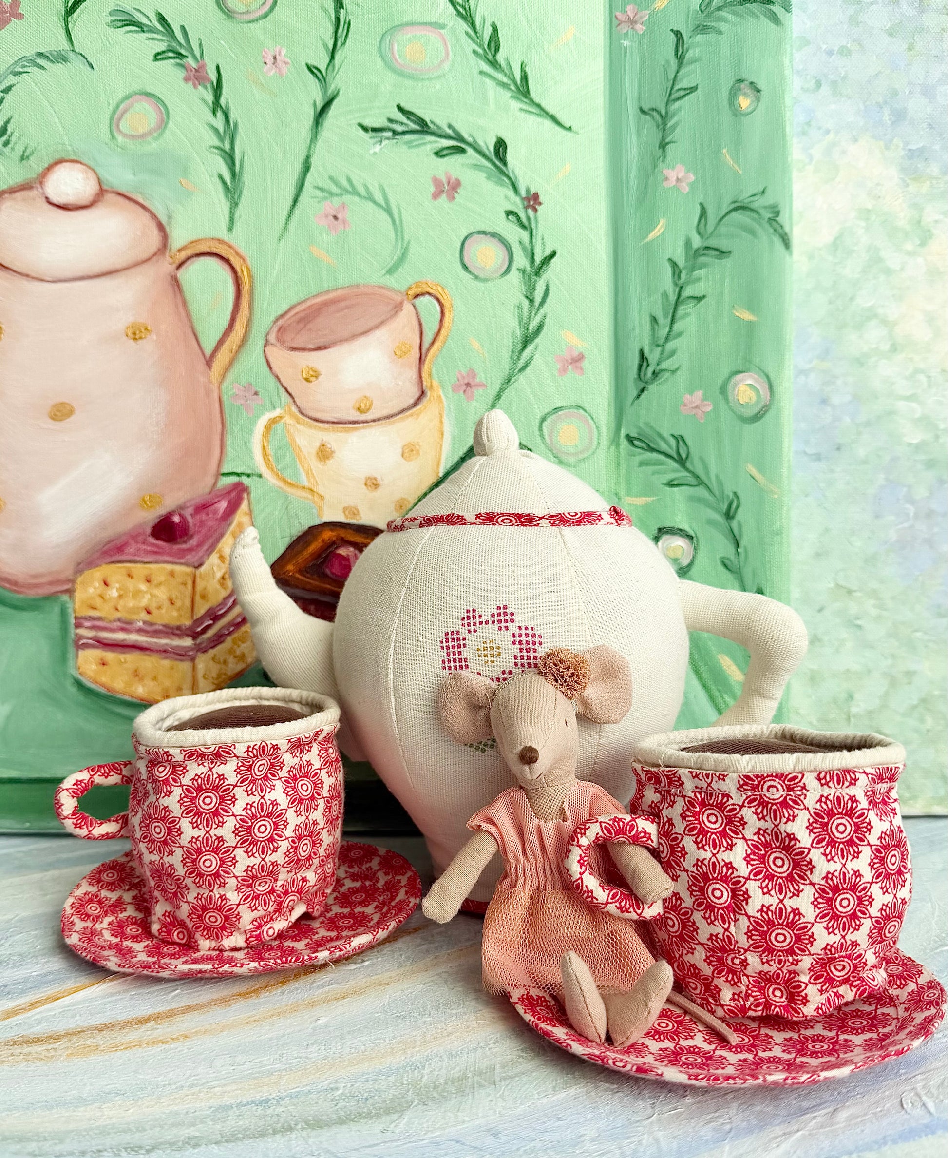 Tea Set in Picnic Bag - 2011