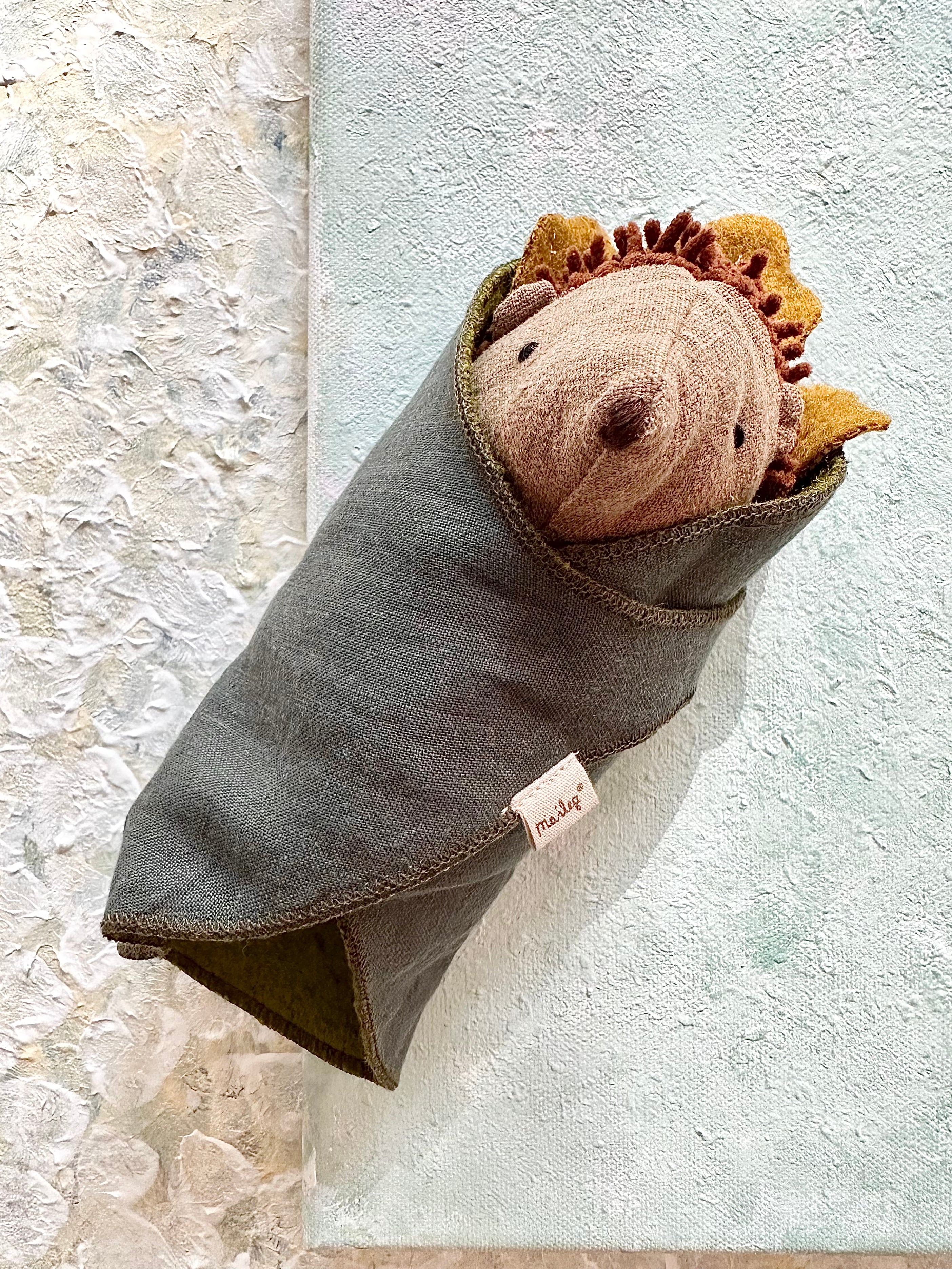 Little Hedgehog in Leaf - 2016