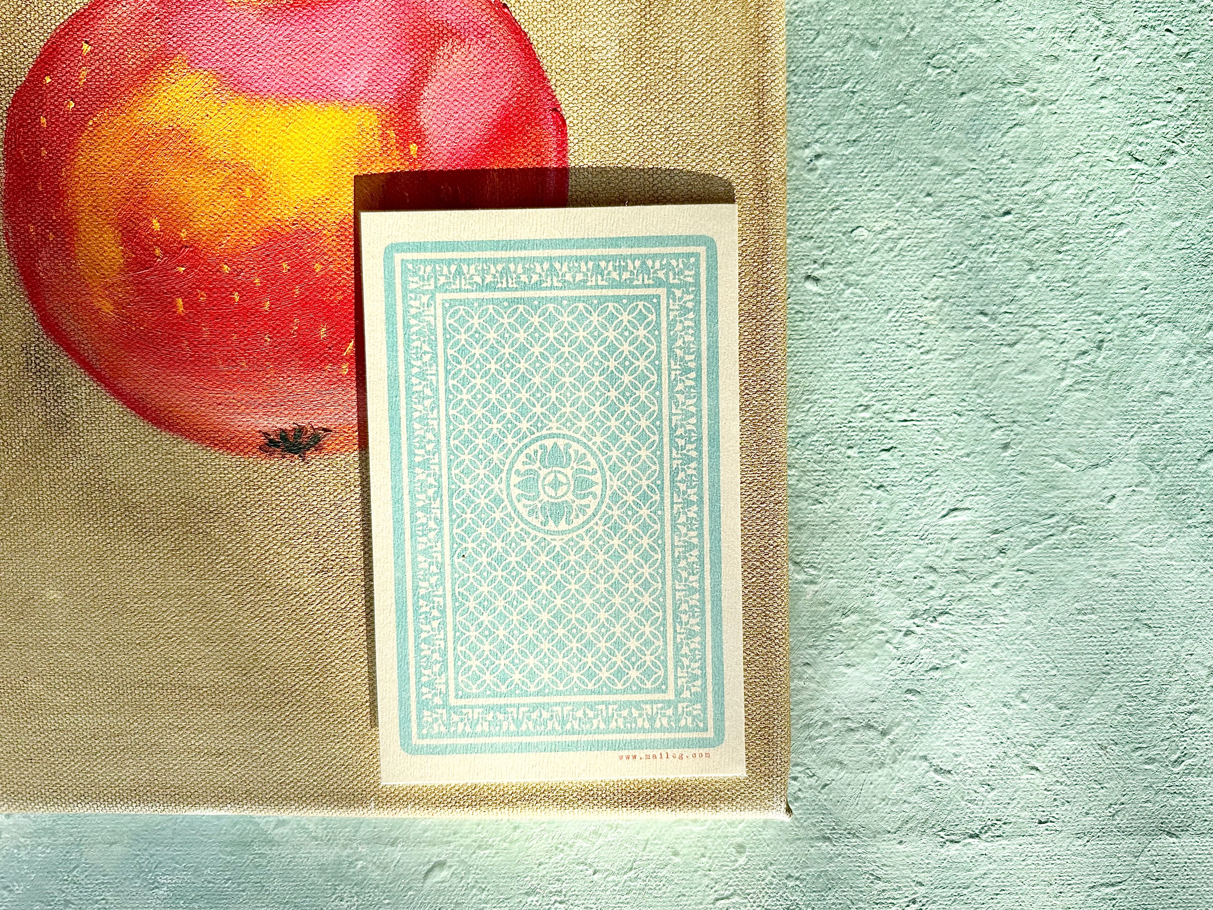 Small Double Card “Bunny Ballon” - 2011