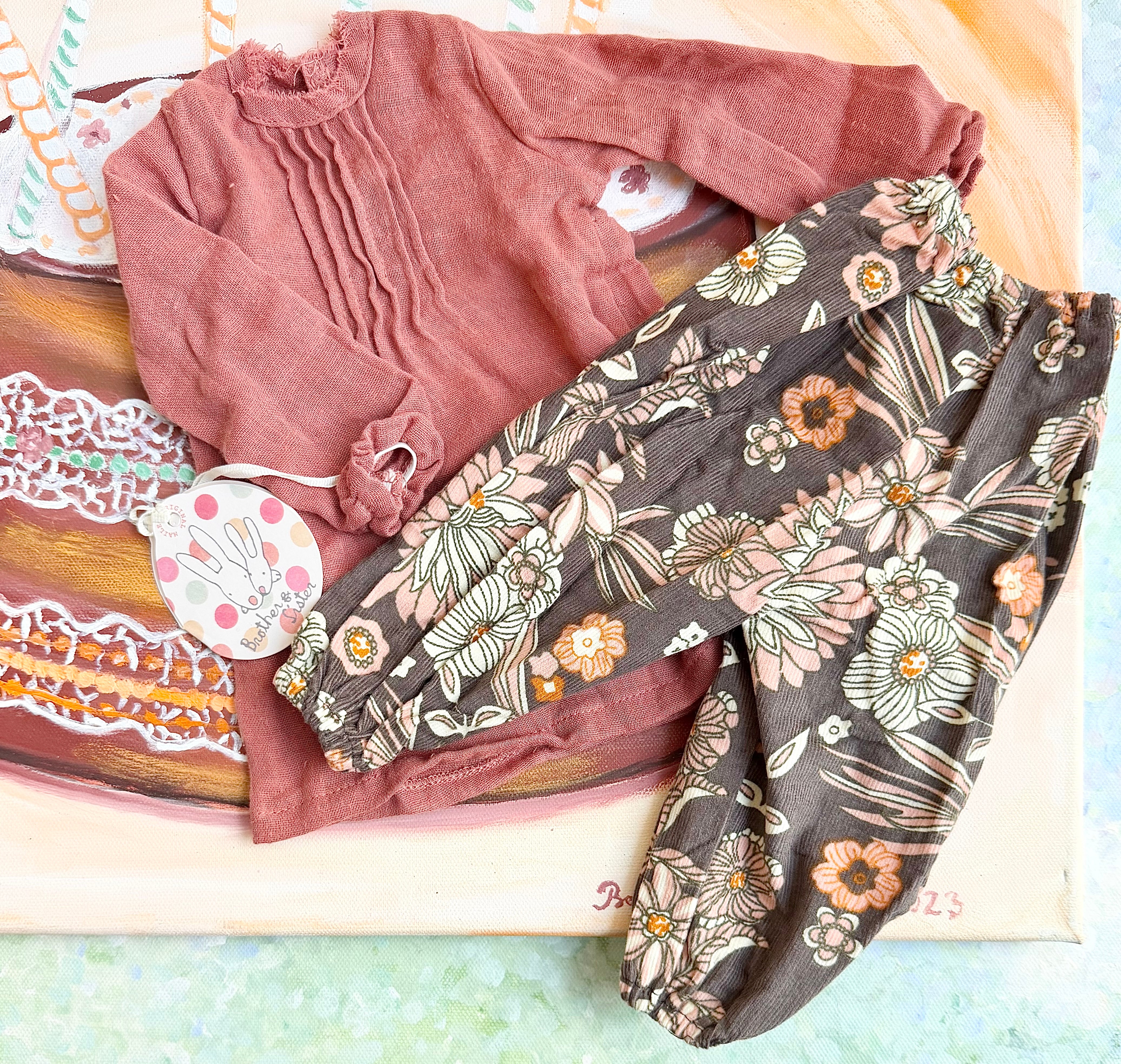 Brother & Sister: Maxi Tunic & Pants Set - 2013