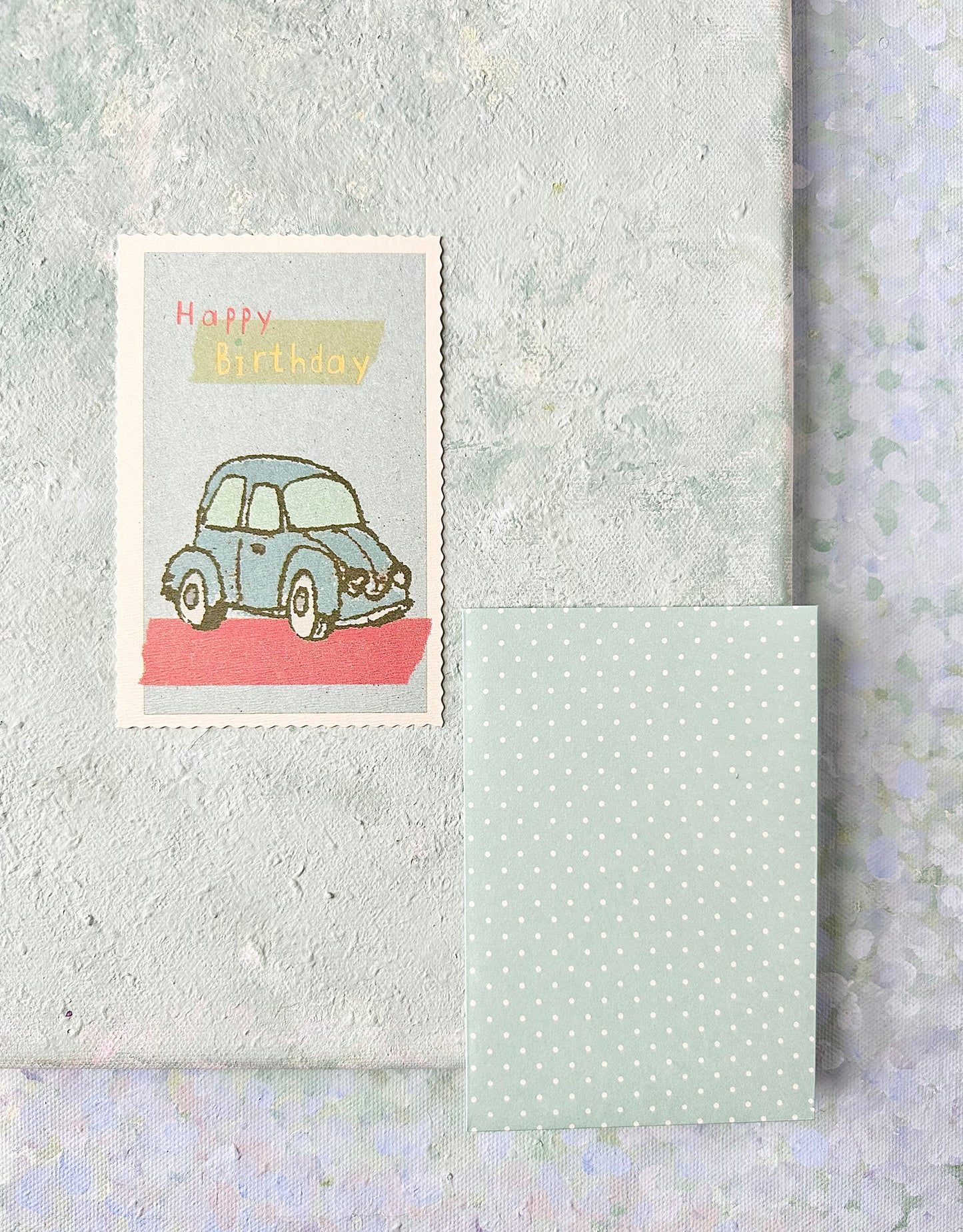 Small Card "Birthday Car" - 2011