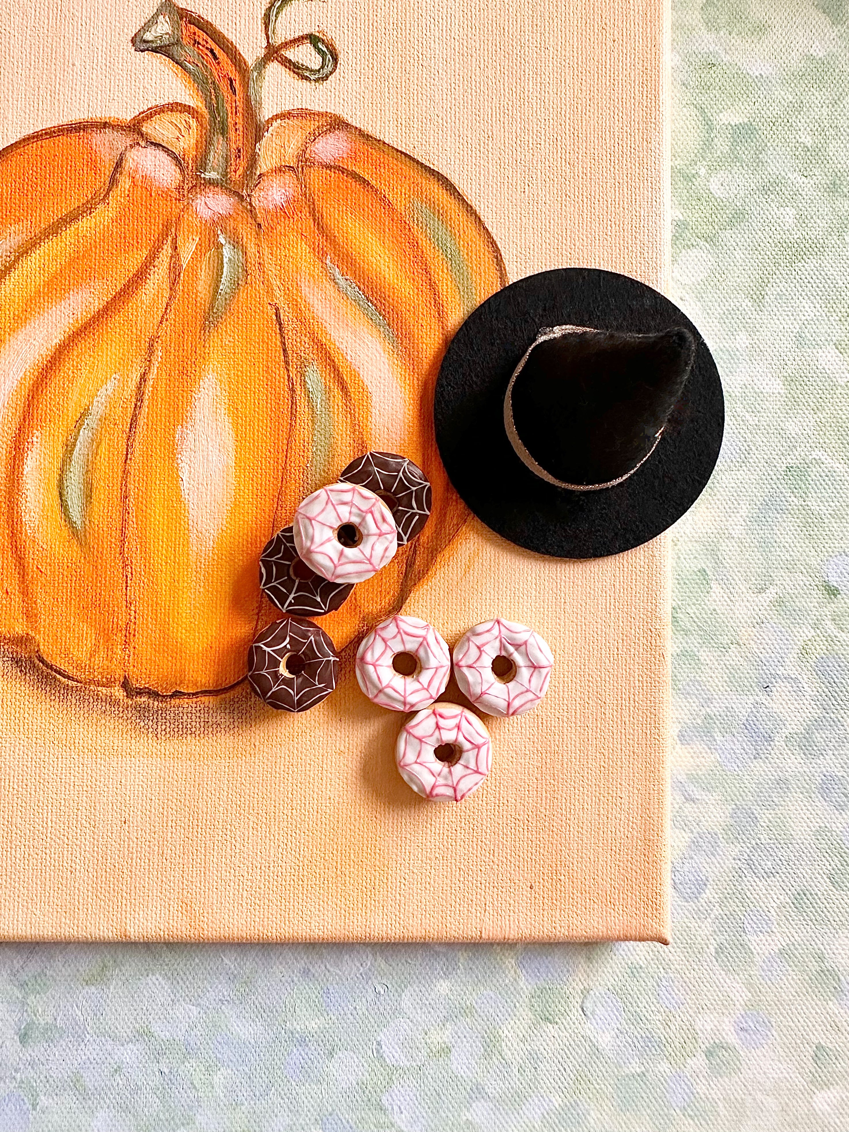 Pair of Halloween Donuts