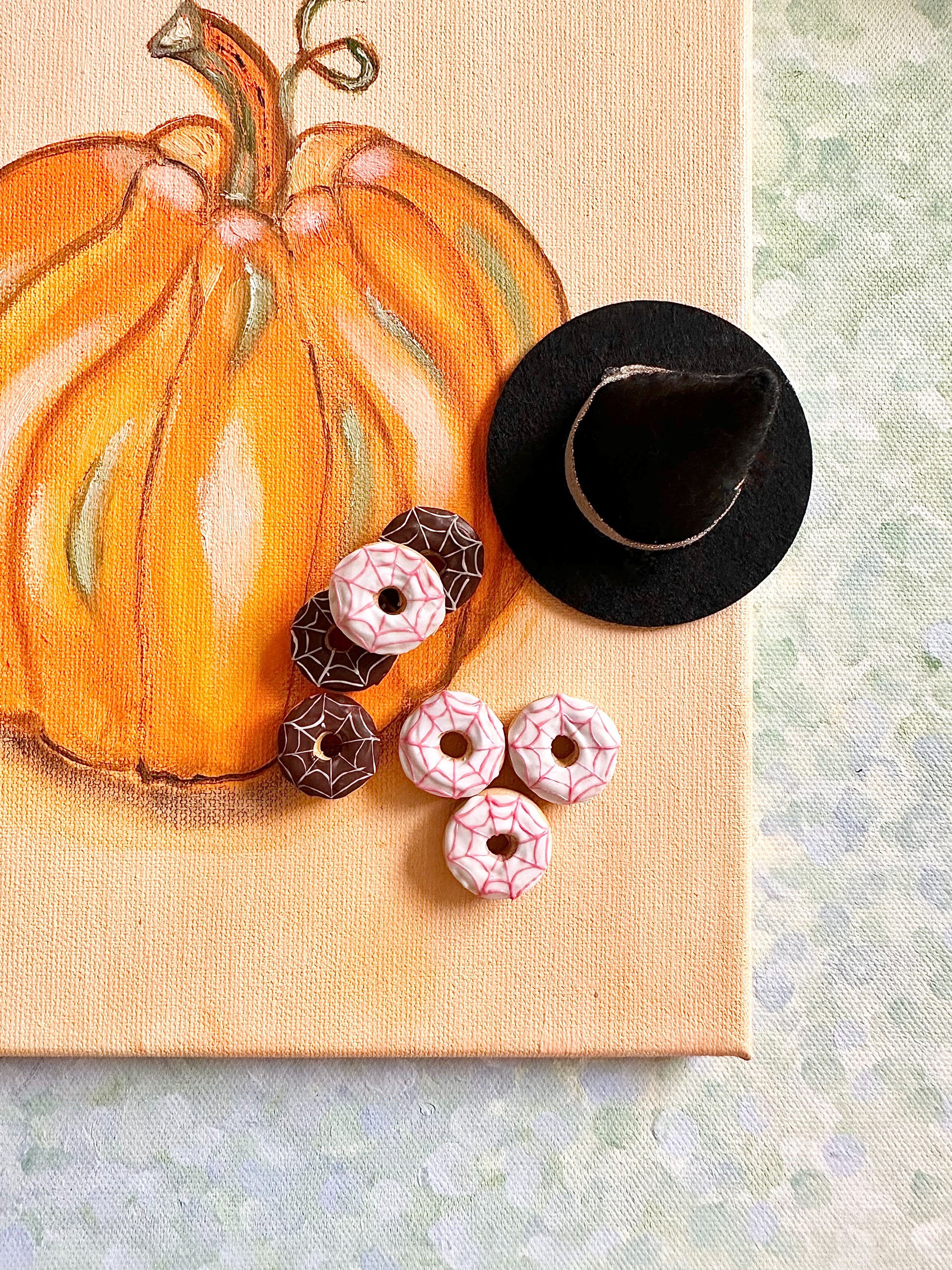 Pair of Halloween Donuts