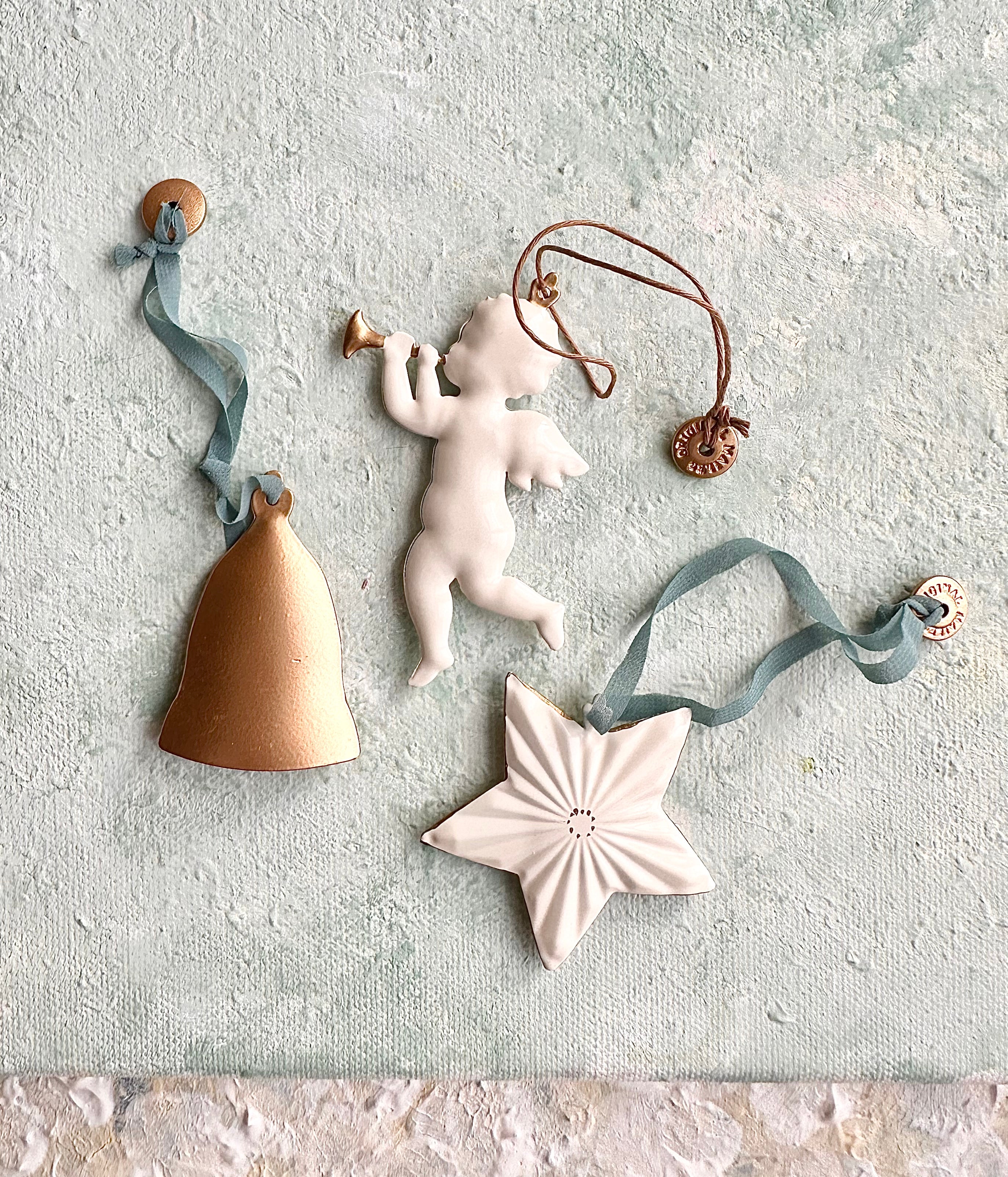 Christmas Metal Ornament in Box - 2016