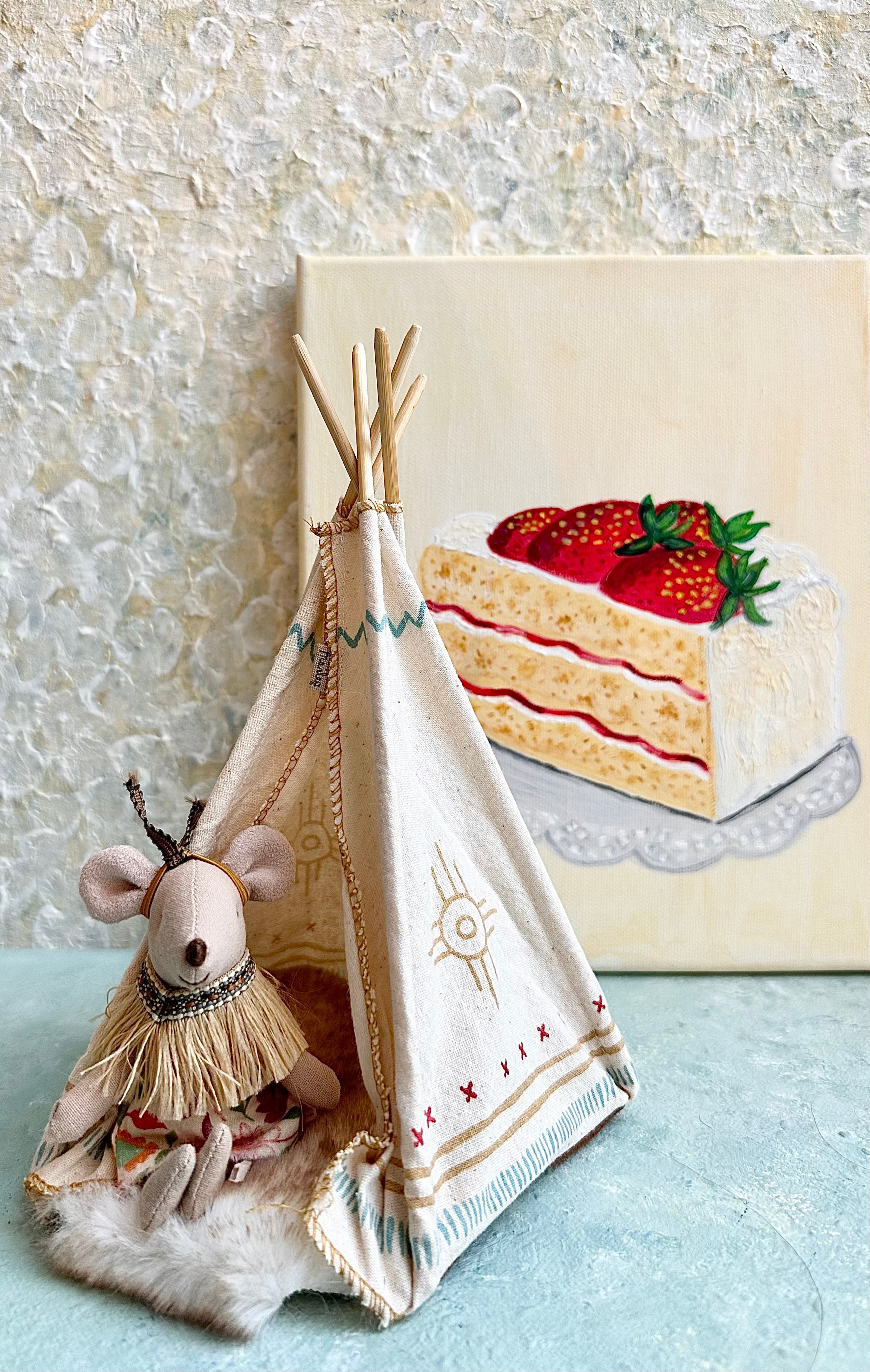 Little Feather with Tent - 2019