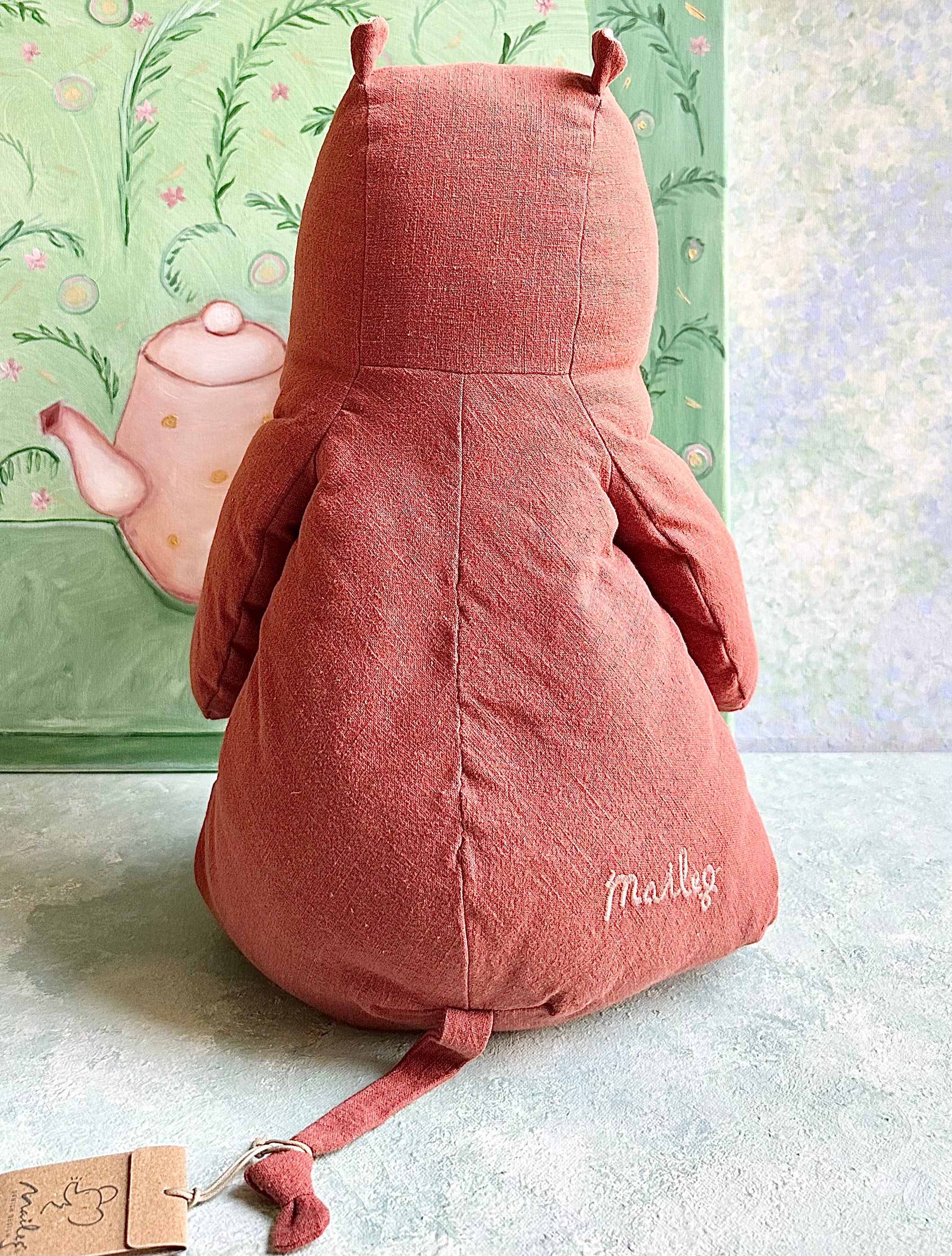 Safari Friends: Large Hippo (Dusty Plum) - 2020