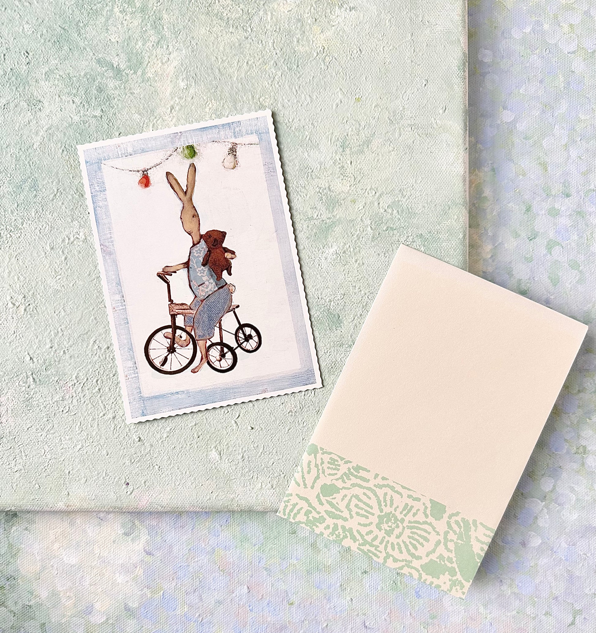 Card “Rabbit Boy on Bike” - 2008