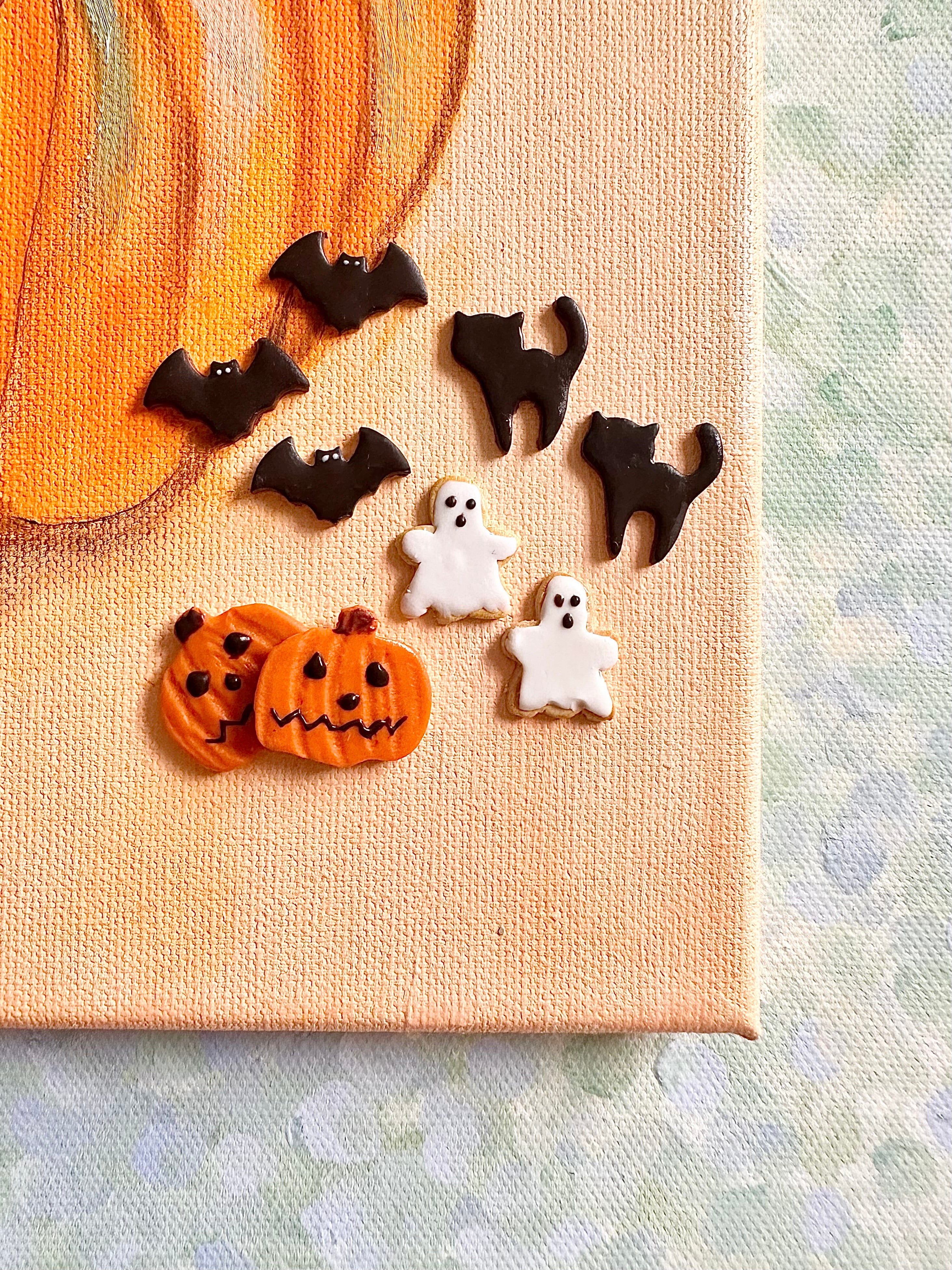 Set of Halloween Cookies