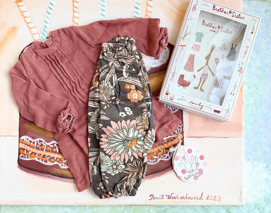 Brother & Sister: Maxi Tunic & Pants Set - 2013