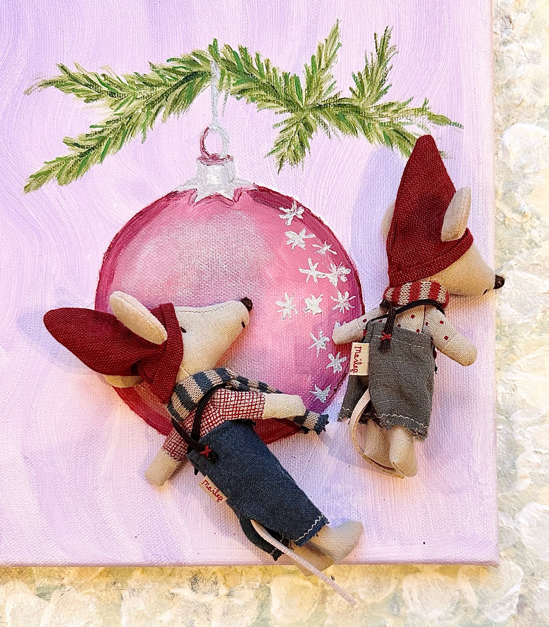 Christmas Brothers in Bookcase - 2018