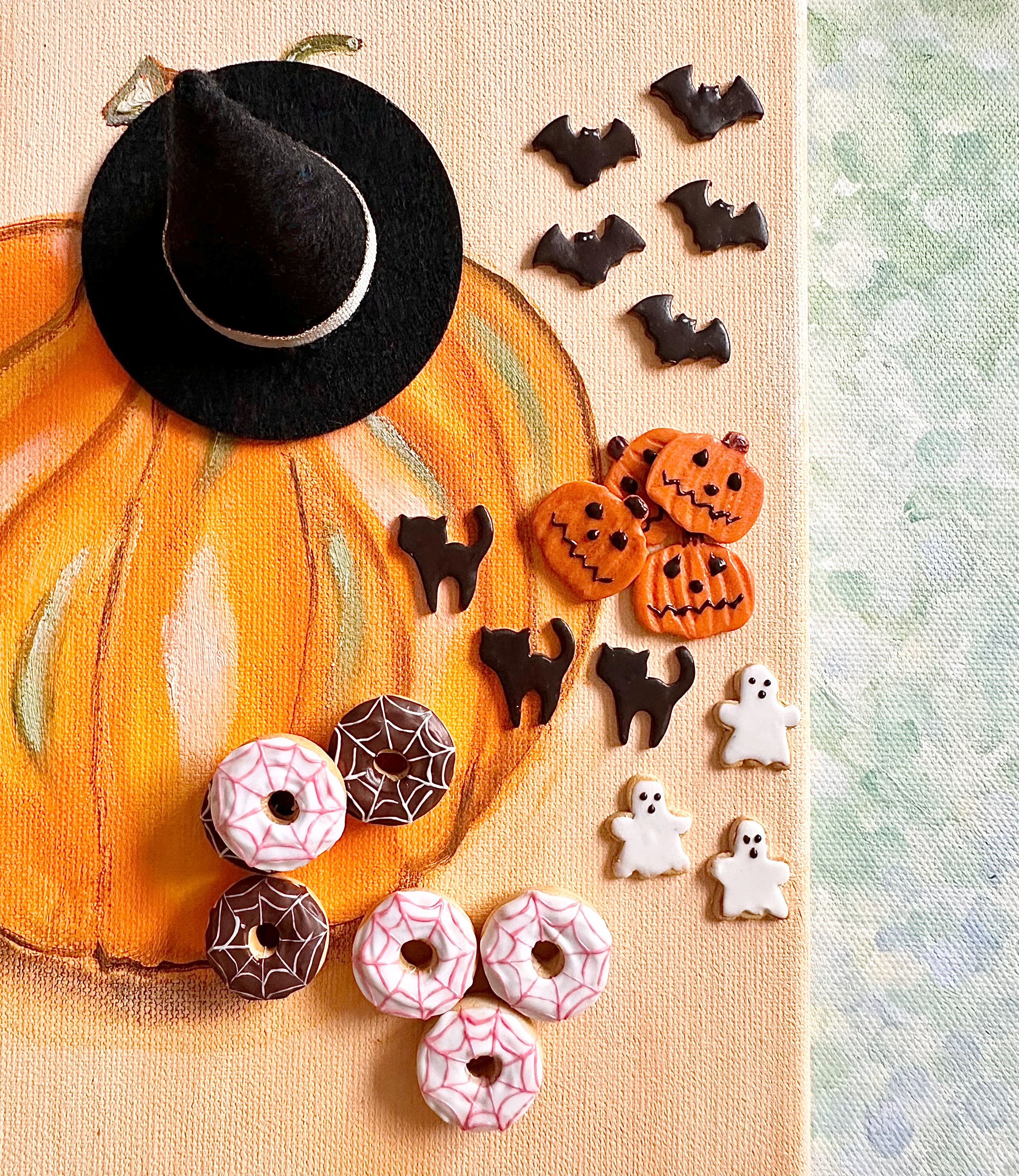 Pair of Halloween Donuts