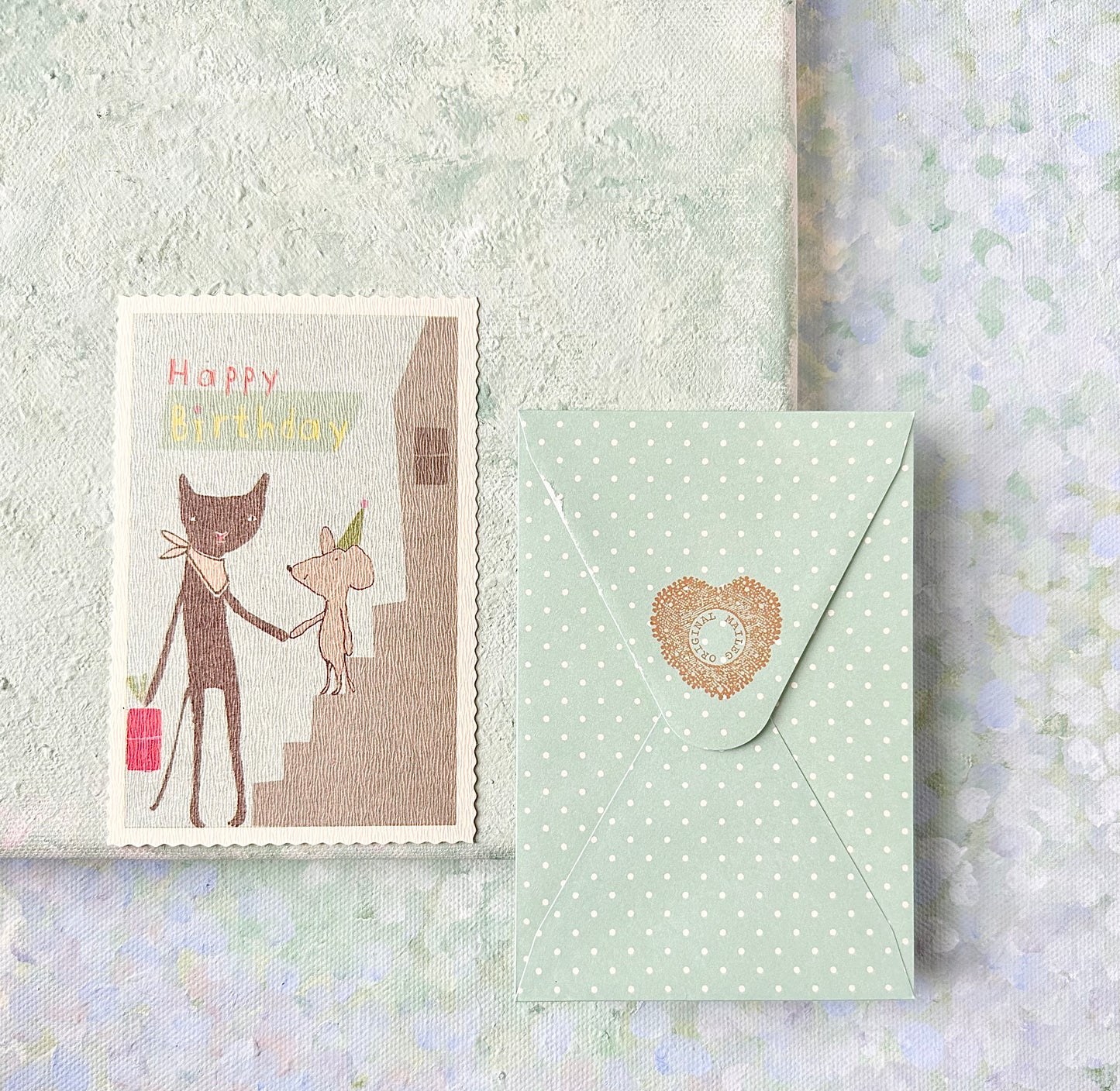 Small Card "Birthday Cat" - 2013
