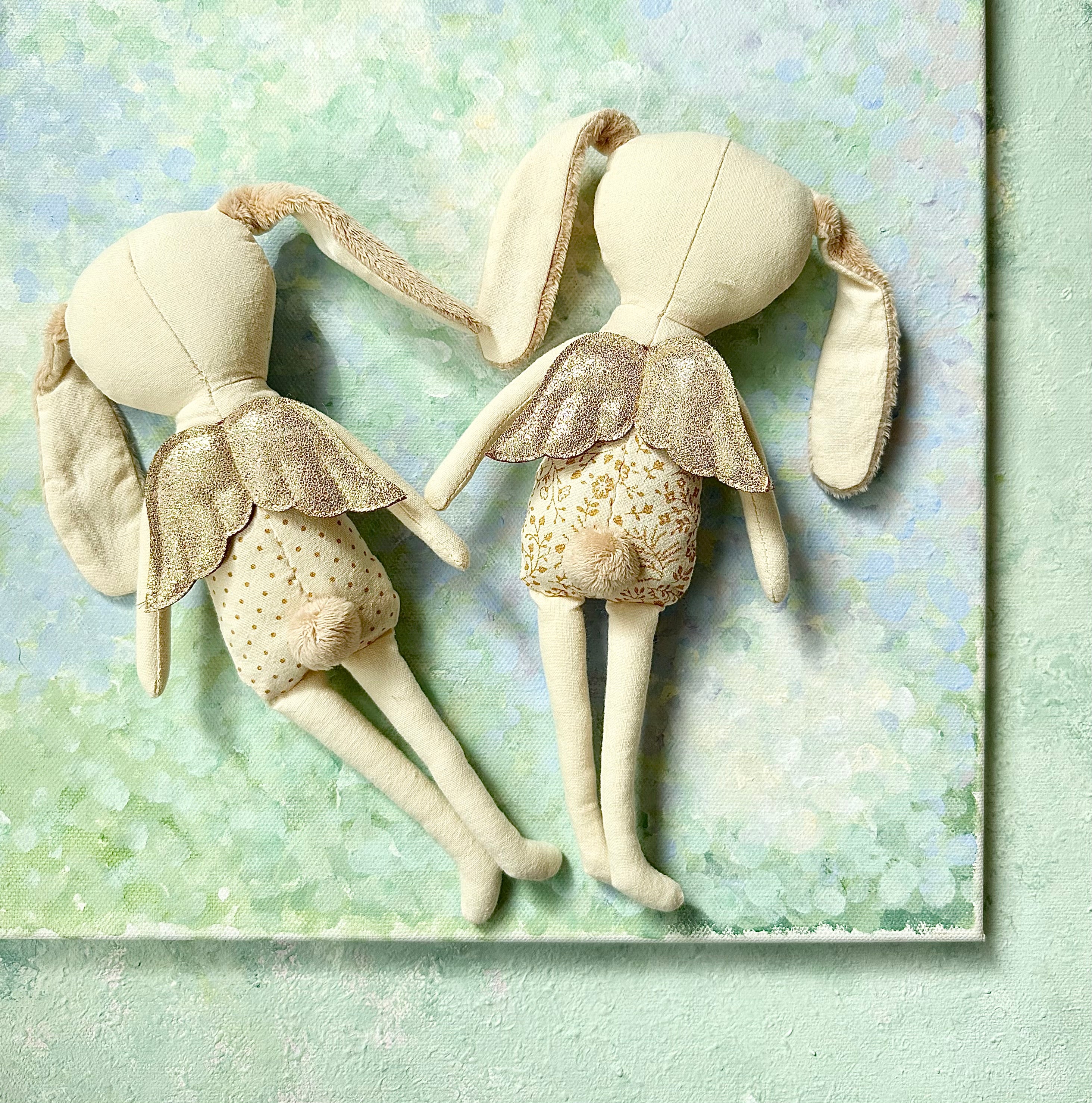 Bunny Angel with Stocking - 2017