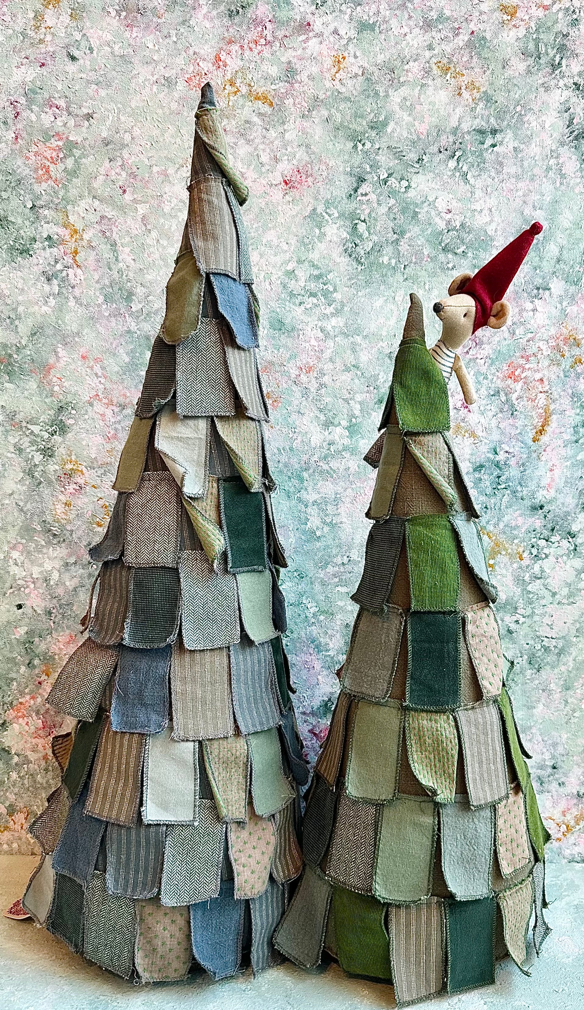 Large Christmas Tree in Fabric - 2016