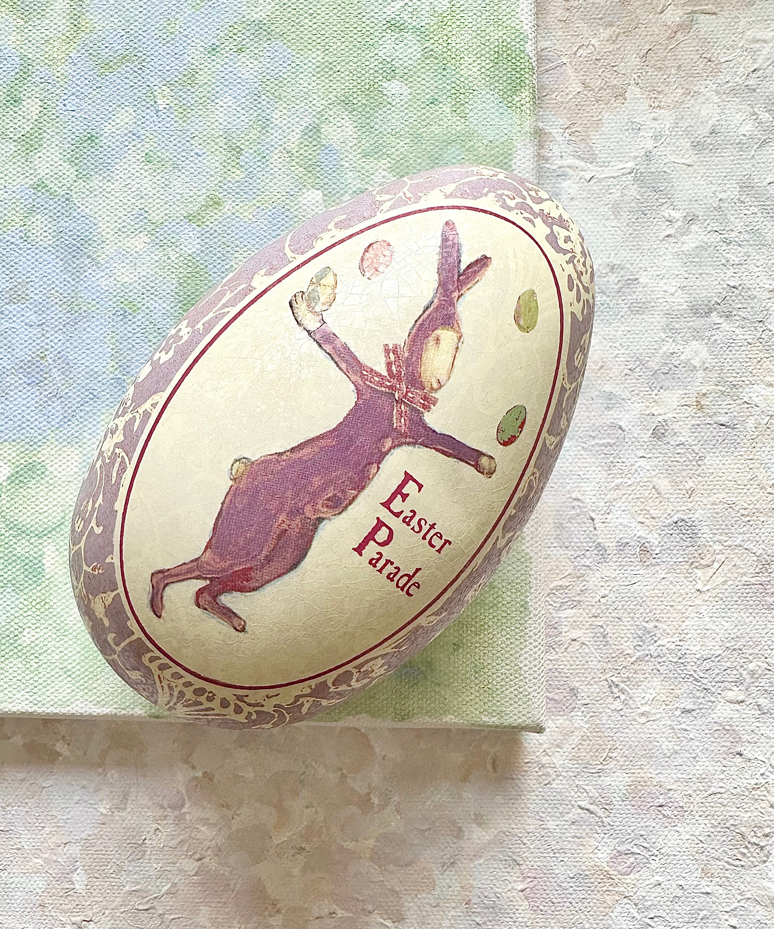 Large Easter Metal Egg - 2006