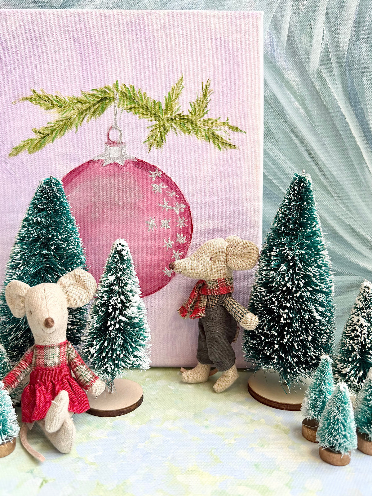 Winter Mice Twins - 2023