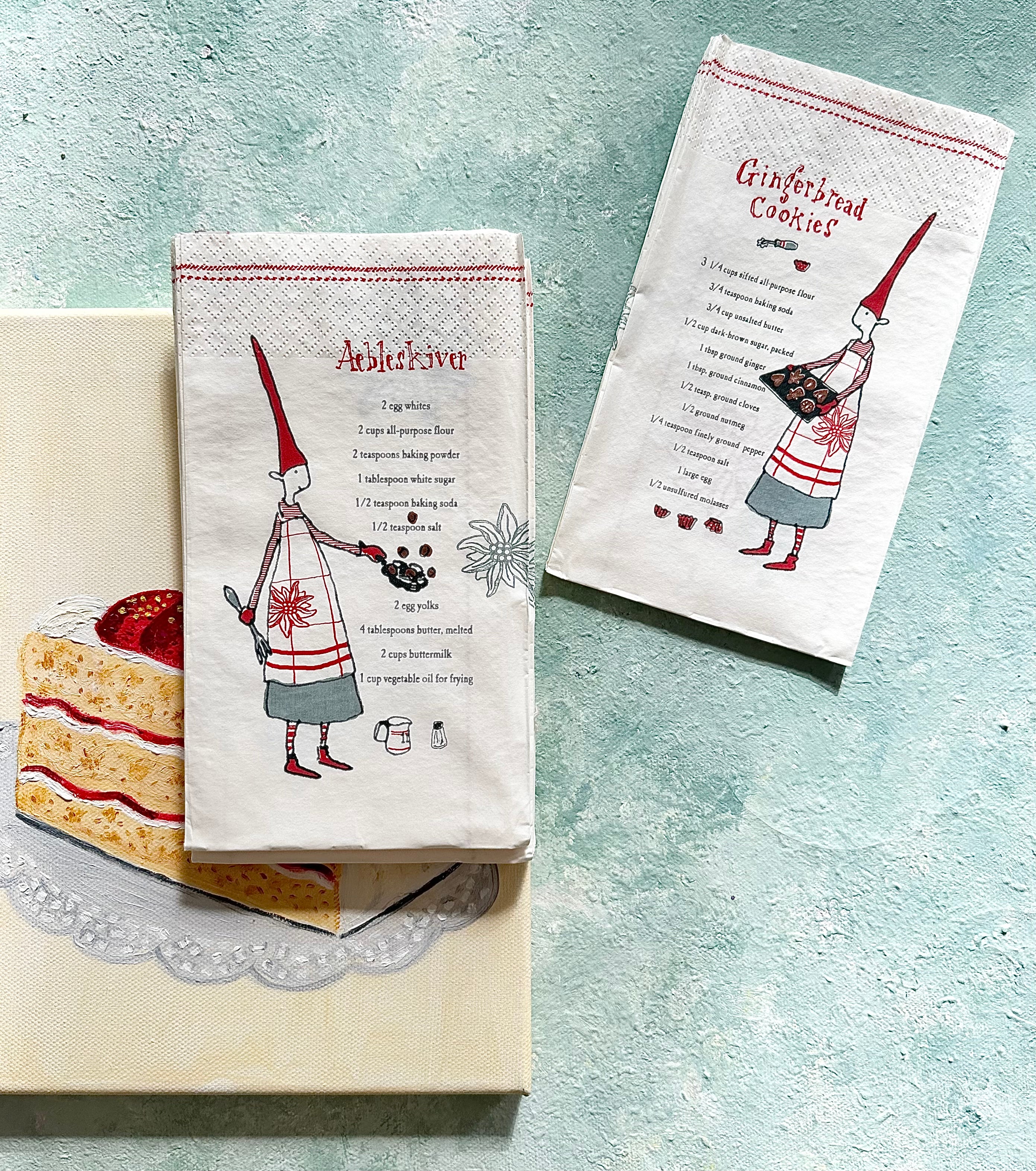 Christmas Napkins: “Pixy” - 2010