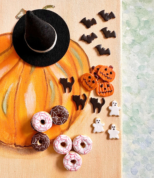 Set of Halloween Cookies