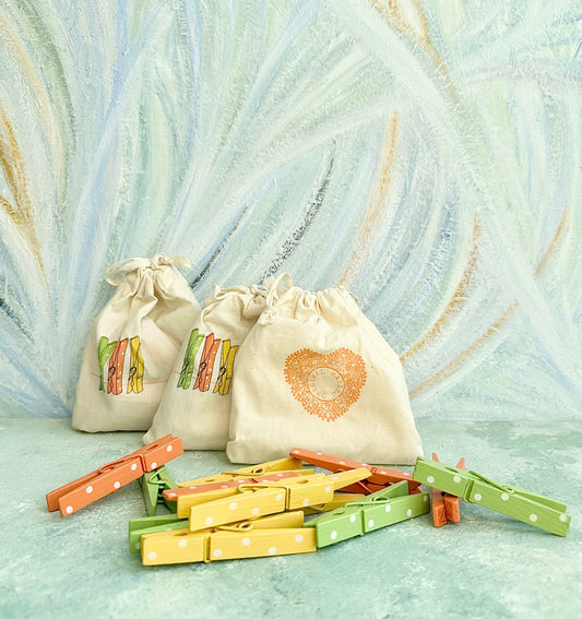 Spring Pegs in a Bag - 2012