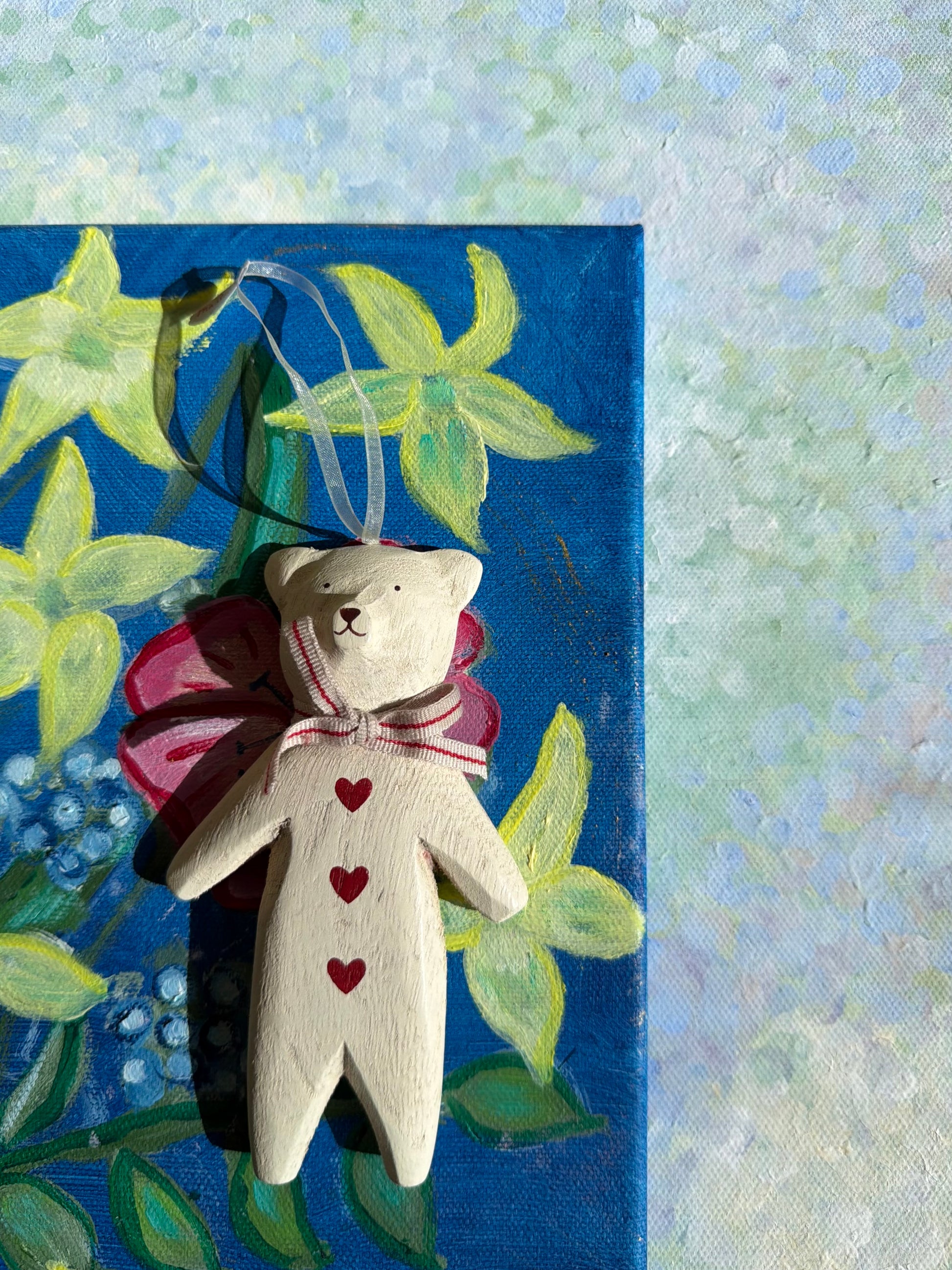 Wooden Teddy Bear - 2010