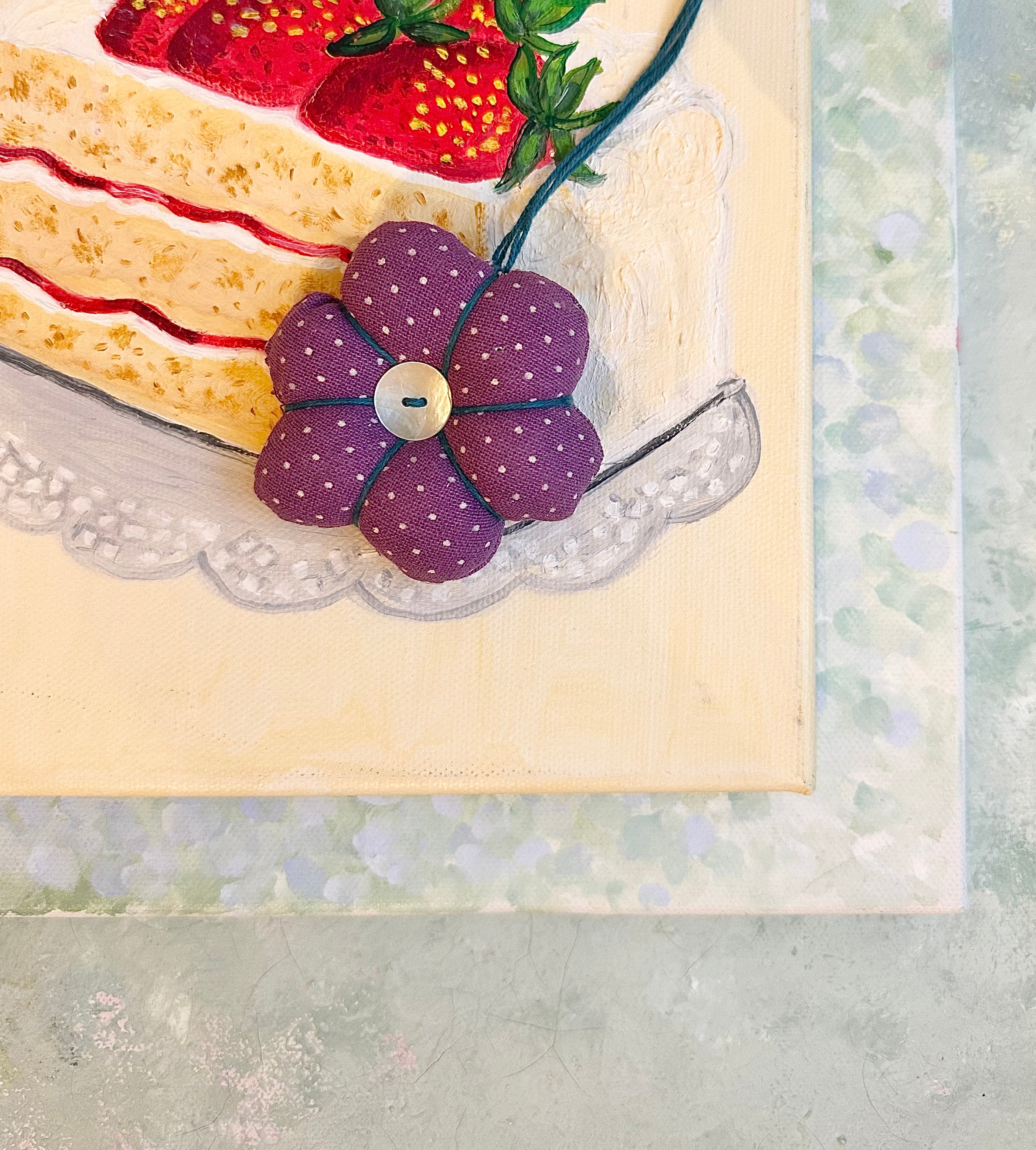 Christmas Ornament Flower - 2010