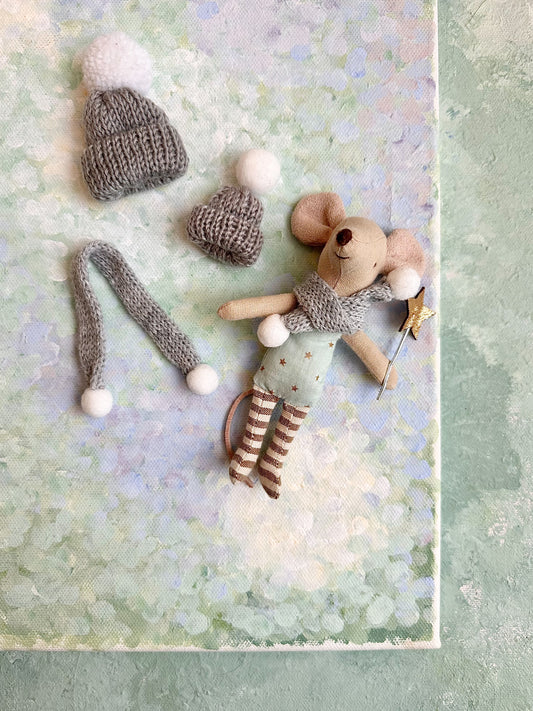 Knitted Miniature Beanie