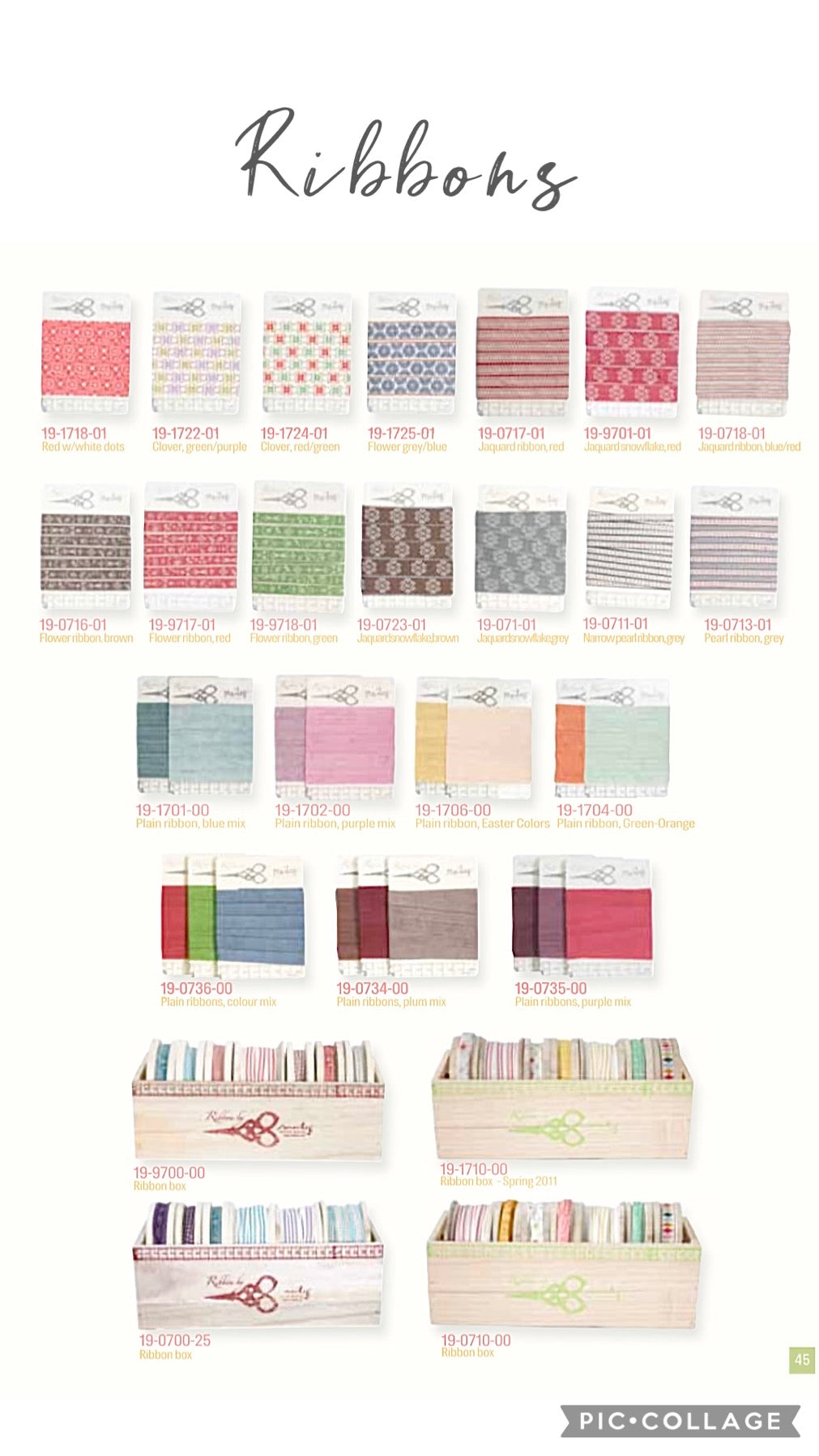 Patterned Ribbons - 2012