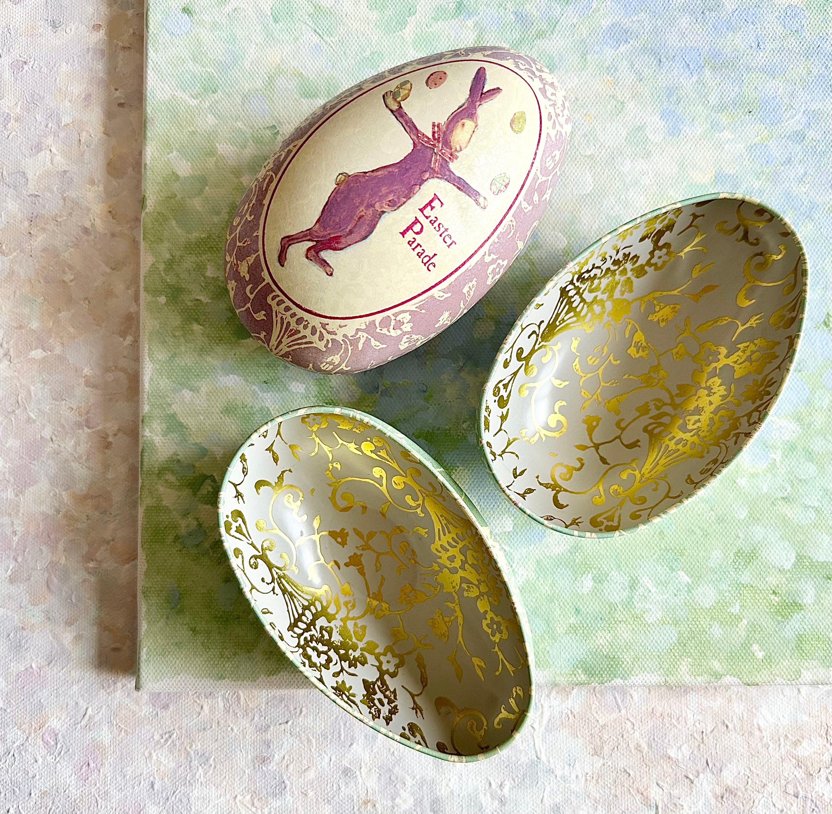 Large Easter Metal Egg - 2006