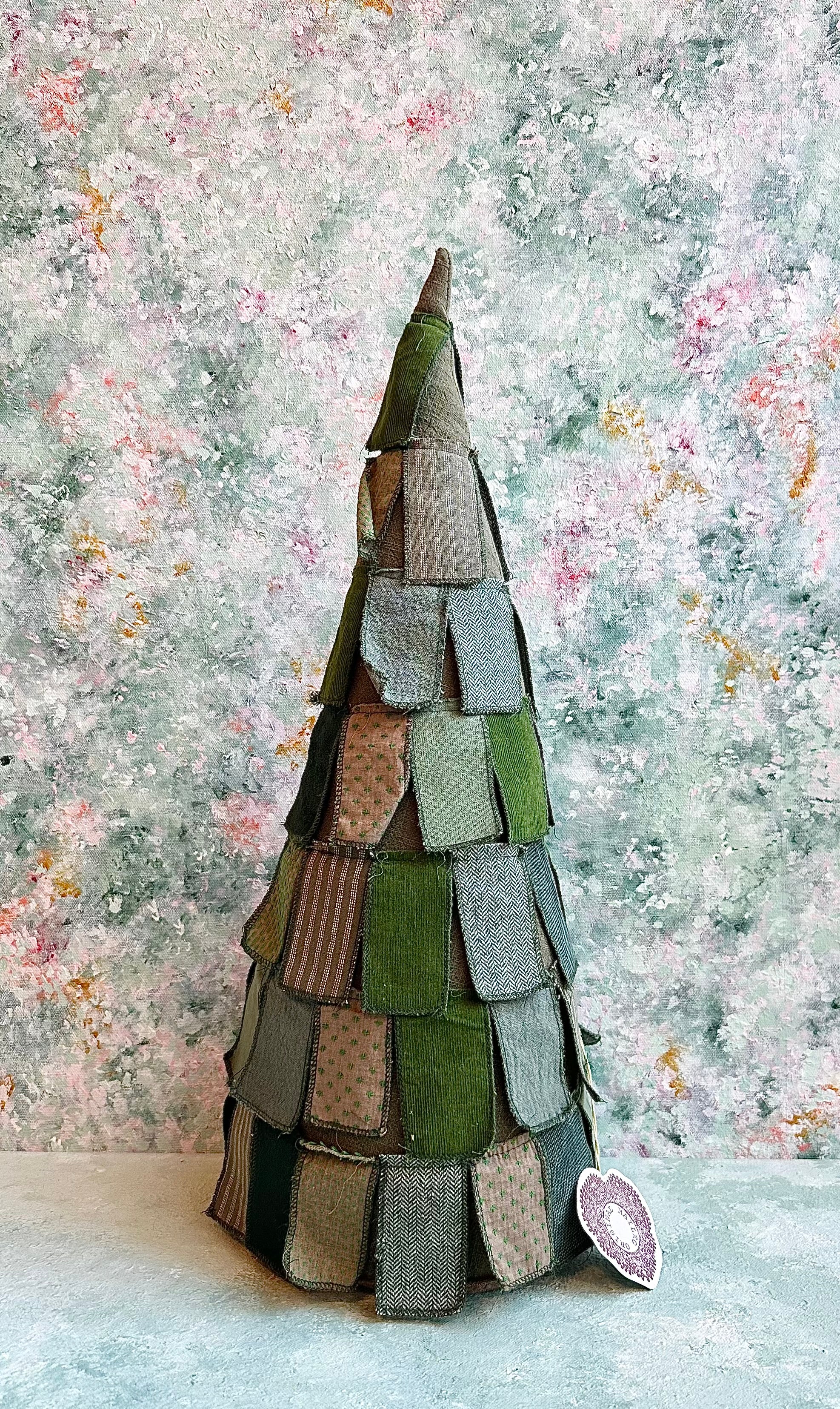 Large Christmas Tree in Fabric - 2016