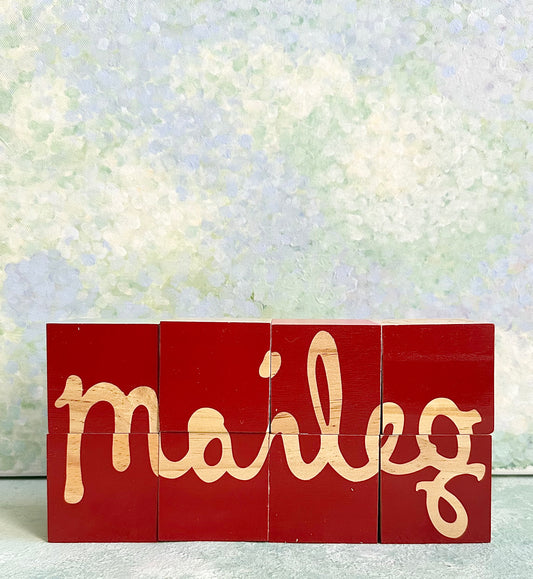 Maileg Wooden Logo Blocks